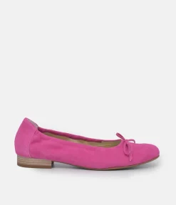 Luxurious Semler Pink Suede Slip on Shoes