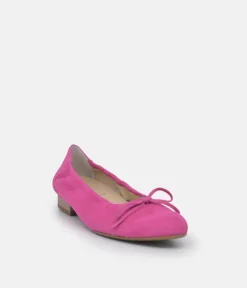 Luxurious Semler Pink Suede Slip on Shoes