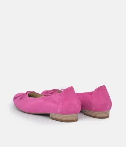 Luxurious Semler Pink Suede Slip on Shoes