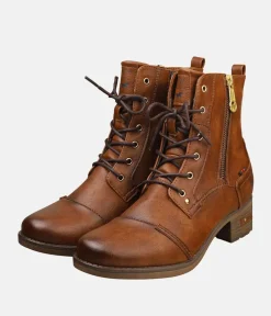 Mustang Classic Brandy Lace Up Ankle Boots