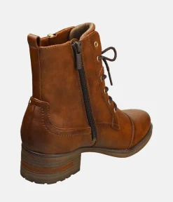 Mustang Classic Brandy Lace Up Ankle Boots