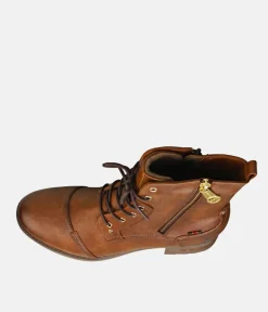 Mustang Classic Brandy Lace Up Ankle Boots