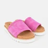 Mustang Comfortable Pink Suede Sandals