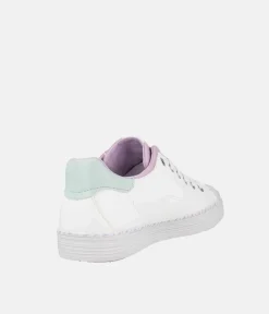 Mustang Cute White/Violet Trainers