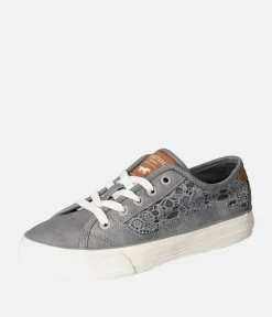 Mustang Fashionable Grey Lace Sneaker