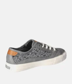 Mustang Fashionable Grey Lace Sneaker