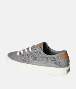Mustang Fashionable Grey Lace Sneaker