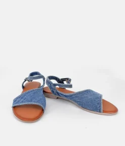 Mustang Fashionable Jeans Blue Sandals