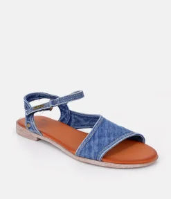 Mustang Fashionable Jeans Blue Sandals