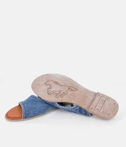 Mustang Fashionable Jeans Blue Sandals