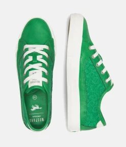 Mustang Fashionable Kelly Green Lace Sneaker