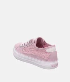 Mustang Fashionable Pink Low Top Sneaker