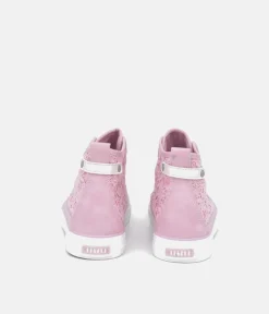 Mustang Fashionable Pink Hi-Top Sneaker