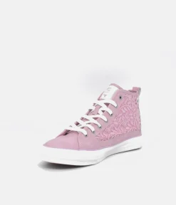 Mustang Fashionable Pink Hi-Top Sneaker