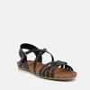 Mustang Fashionable Strappy Black Sandals