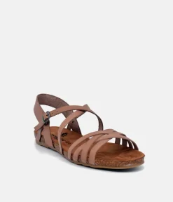 Mustang Fashionable Strappy Taupe Sandals