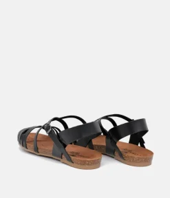 Mustang Fashionable Strappy Black Sandals