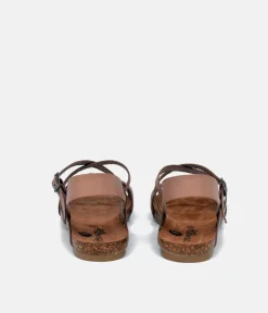 Mustang Fashionable Strappy Taupe Sandals