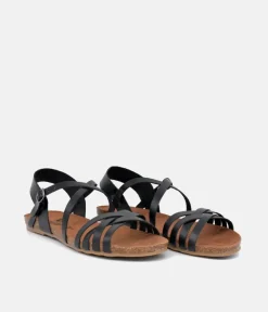 Mustang Fashionable Strappy Black Sandals