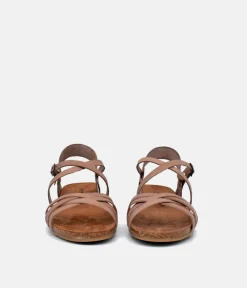Mustang Fashionable Strappy Taupe Sandals