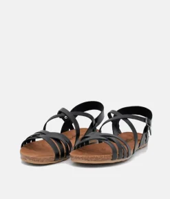 Mustang Fashionable Strappy Black Sandals