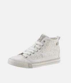 Mustang Fashionable White Hi-Top Sneaker
