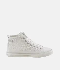 Mustang Fashionable White Hi-Top Sneaker