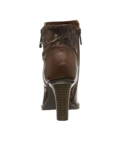 Mustang Funky Cognac Ankle Boots