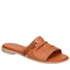 Mustang Glam Cognac Slip on Sandals