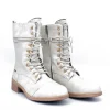Mustang Ice White Midi Style Boots
