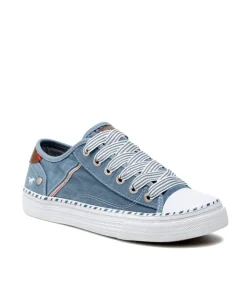 Mustang Lace Up Blue Fashion Trainers