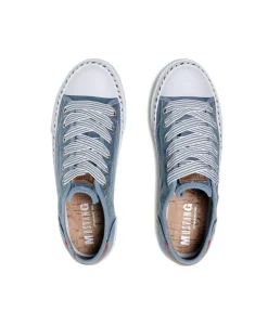 Mustang Lace Up Blue Fashion Trainers