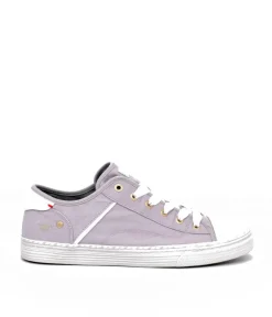 Mustang Lace Up Lavendar Fashion Trainers