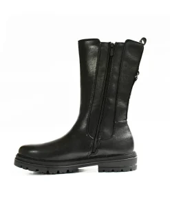 Mustang On Trend Black Midi Boots
