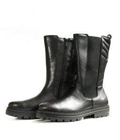 Mustang On Trend Black Midi Boots