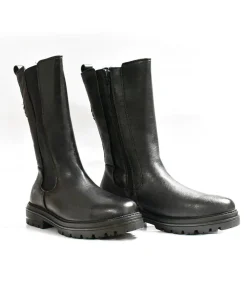 Mustang On Trend Black Midi Boots