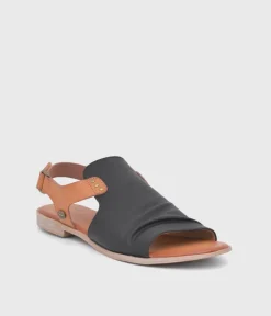 Mustang Pretty Black Combi Sandals