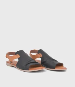 Mustang Pretty Black Combi Sandals