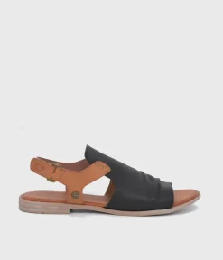 Mustang Pretty Black Combi Sandals