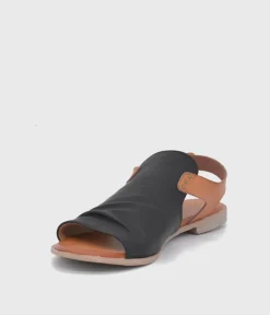 Mustang Pretty Black Combi Sandals