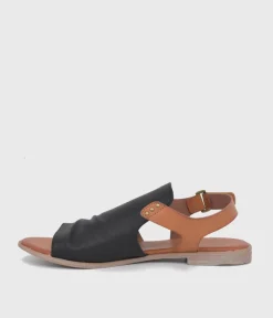 Mustang Pretty Black Combi Sandals