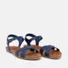 Mustang Pretty Blue Leather Sandals