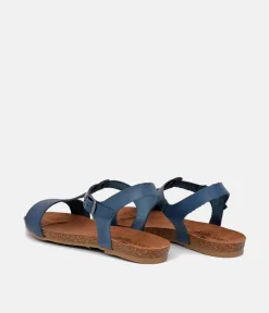 Mustang Pretty Blue T-Bar Strap Sandals
