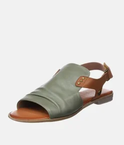Mustang Pretty Green Combi Sandals