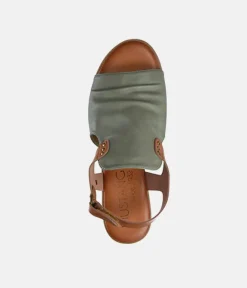 Mustang Pretty Green Combi Sandals
