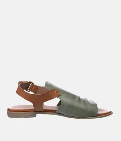 Mustang Pretty Green Combi Sandals