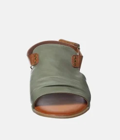 Mustang Pretty Green Combi Sandals