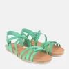 Mustang Pretty Green Strappy Sandals