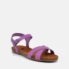 Mustang Pretty Lavender Leather Sandals