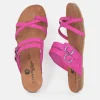 Mustang Pretty Pink Strappy Sandals